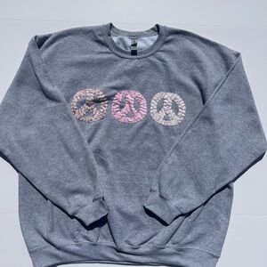 Peace Sign Crewneck